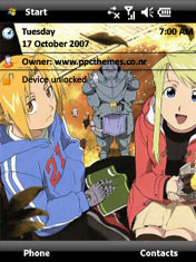 Full Metal Alchemist ppc theme